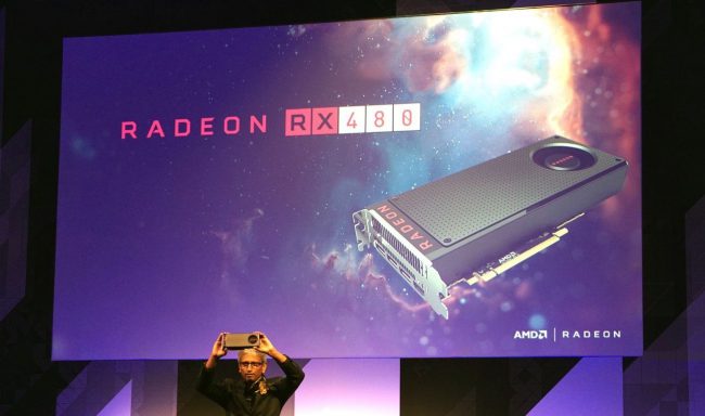 Фото - AMD представила бюджетную видеокарту Radeon RX480