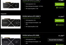 Фото - NVIDIA снизила цены на GeForce RTX 3080 Ti и RTX 3090/Ti Founders Edition в Европе