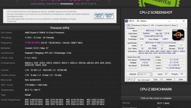 Фото - Однопоточная производительность AMD Ryzen 9 7900X меньше Intel Core i7-12700K в CPU-Z
