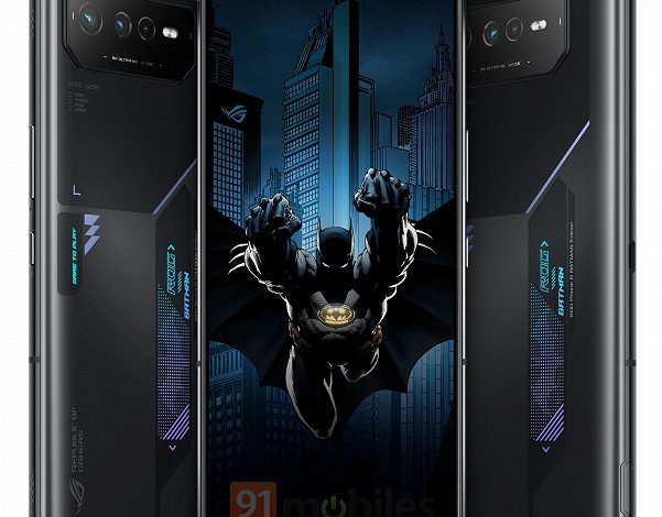 Фото - Смартфон для фанатов Бэтмена. Первое изображение модели Asus ROG Phone 6 Batman Edition