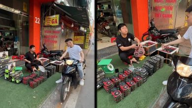 Фото - Уличные торговцы Вьетнама торгуют видеокартами на развес